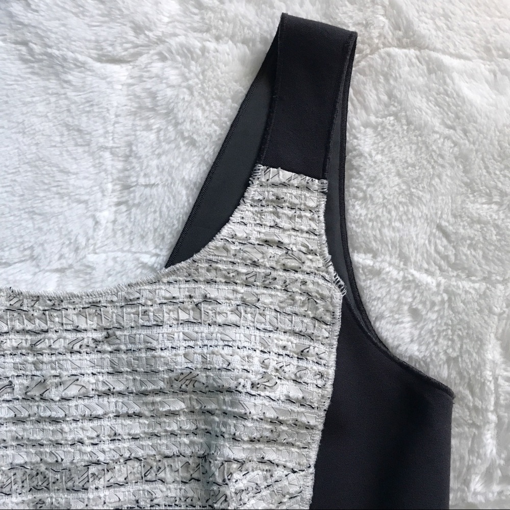 Worth New York Textured Color Block Sheath Dress 4 - image 3